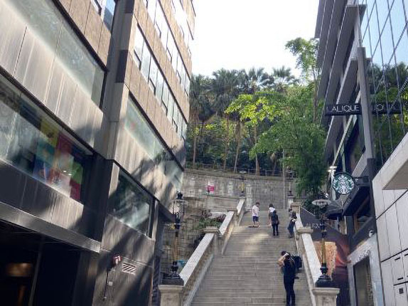 香港殖民地都爹利街石阶