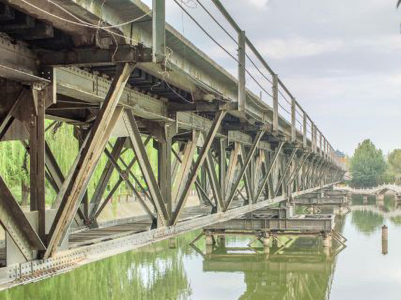 中国黄河第一铁路桥遗址