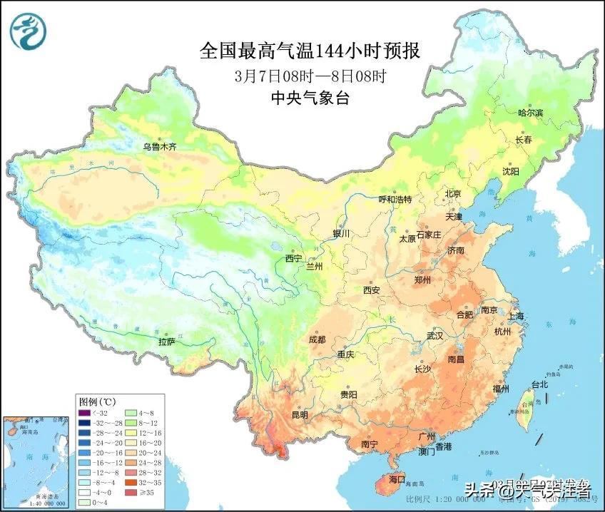 晴天霹雳坏消息！河北省的气温和降水将会迎来下列变化！