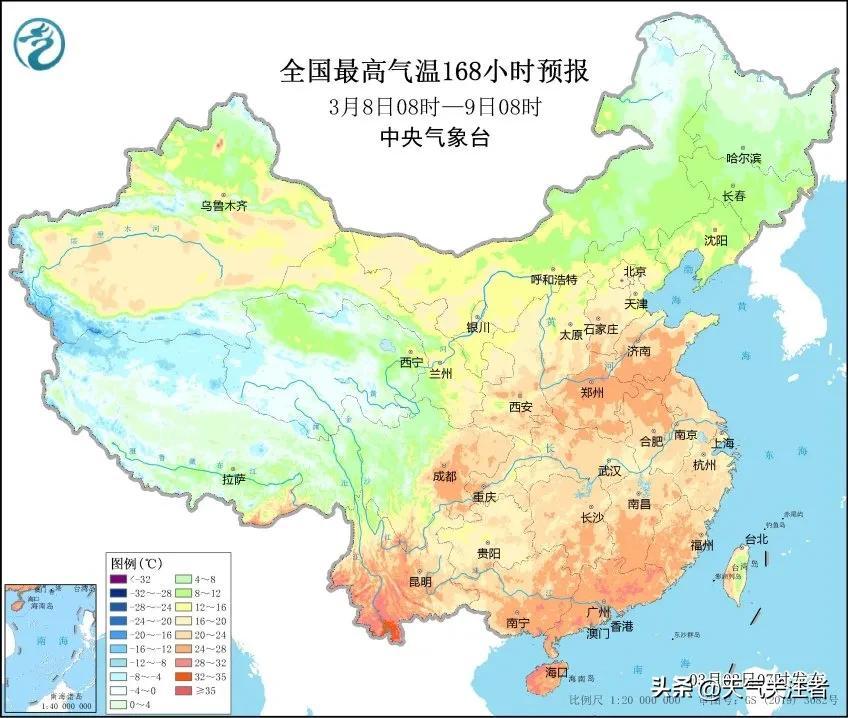 晴天霹雳坏消息！陕西省的气温和降水将会迎来下列变化！