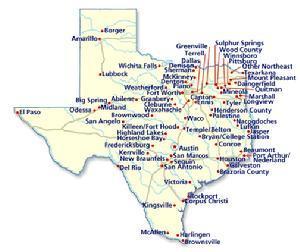 德克萨斯州有哪些城市 美国德州有哪些城市？