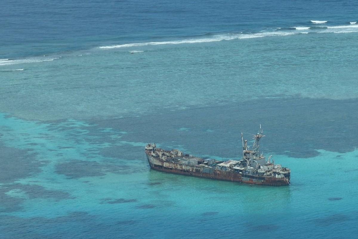 中国船队集结仙宾礁，南海重现“鬼斧神工”，菲律宾干着急没用
