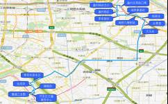 北京快速直达专线1公交车路线