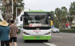 儋州4路由两院开往西部中心医院公交车路线