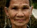 槟榔谷民俗--纹脸阿婆