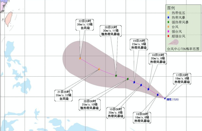 台风烟花轨迹图图片