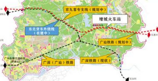 广汕高铁规划图