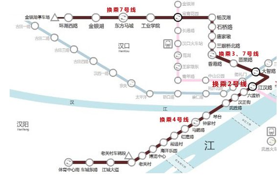 汉川地铁6号线规划图图片