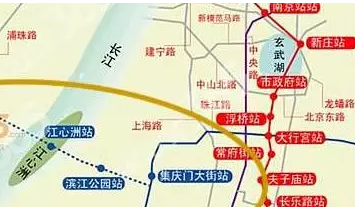 南京地铁2号线西延线站点