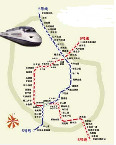 天津地铁5号线进度