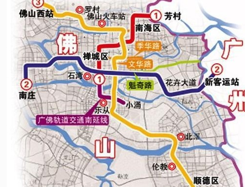 佛山地铁11号线拟直通广州鹤洞