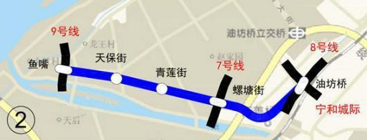 南京2号线西延站点位置