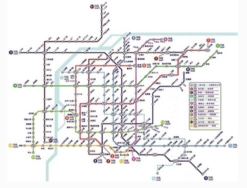 南京地铁6号线最新路线图