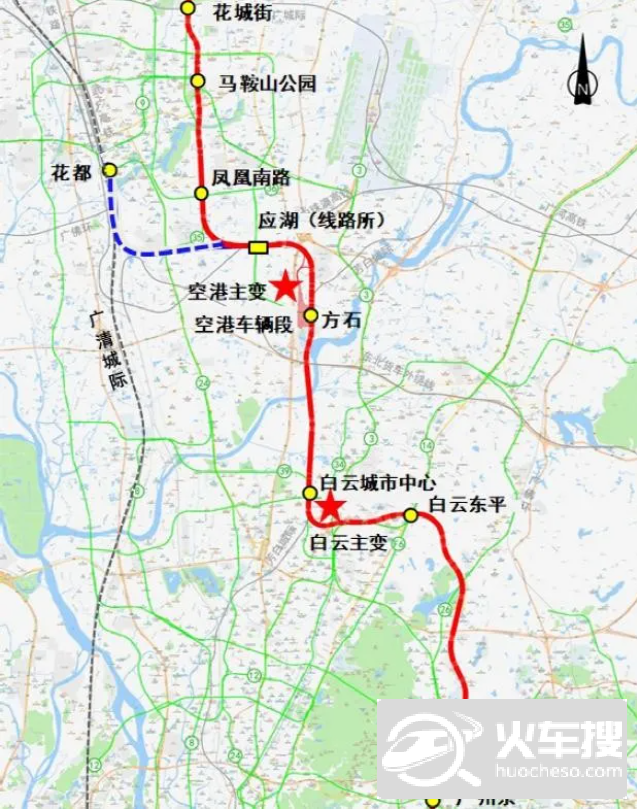 广州22号线开通时间最新3