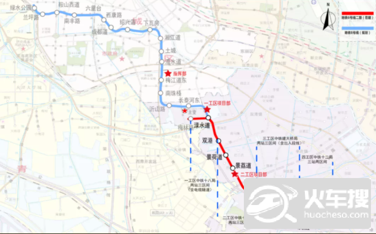 2021天津六号线二期什么时候通车 1