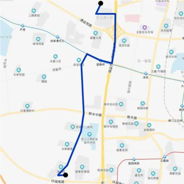 2021宁波望春桥地铁站接驳线开放时间 1