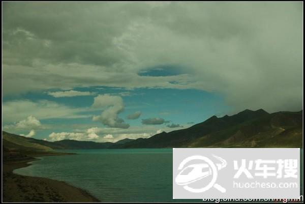 回时西藏53：羊卓雍错，上部牧场的碧玉之湖（含卡若拉冰川）13