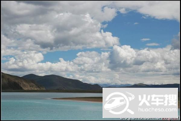 回时西藏53：羊卓雍错，上部牧场的碧玉之湖（含卡若拉冰川）15