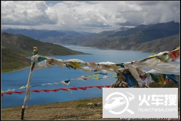 回时西藏53：羊卓雍错，上部牧场的碧玉之湖（含卡若拉冰川）1