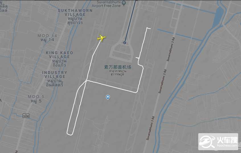 泰国航空波音777起飞瞬间发动机爆炸 飞行员紧急中止起飞4