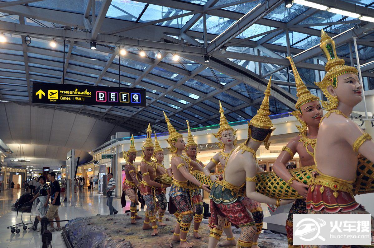 泰国机场加装红外线体温检测仪 加强对中国旅客检疫力度2