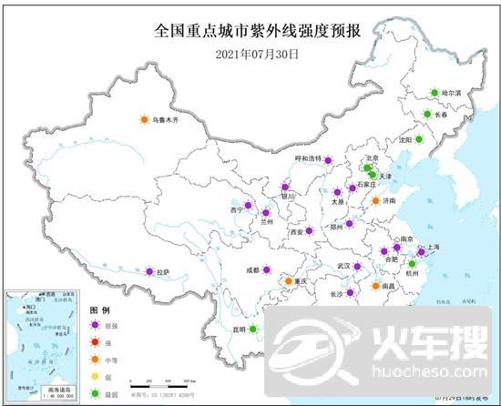 健康气象预报：重庆湖北等地部分地区易发生中暑2
