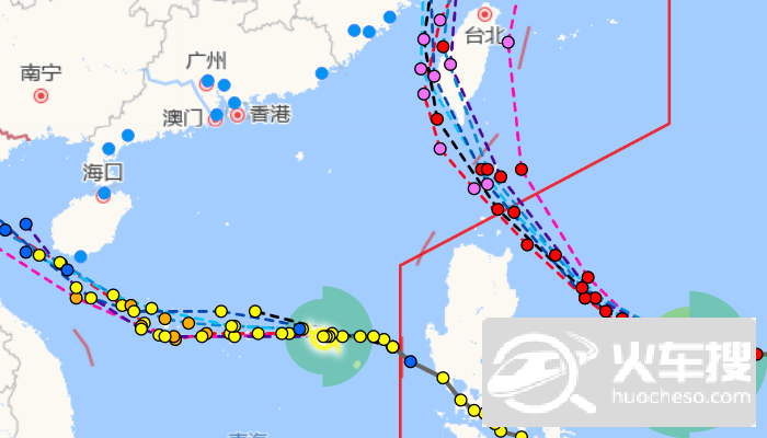 台风网温州台风网最新路径图发布系统 台风康森和灿都最新位置在哪里2