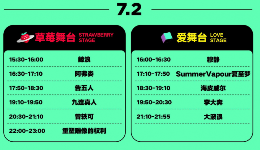 2022海南草莓音乐节（时间+票价+阵容）2