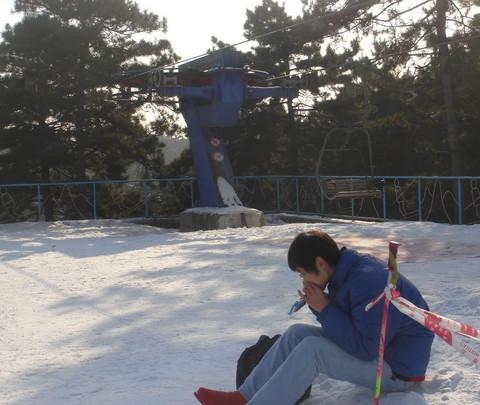 沈阳棋盘山滑雪11
