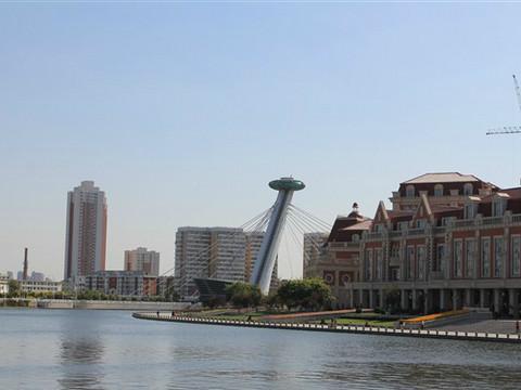 天津美景：解放桥、津湾广场、热带植物园9